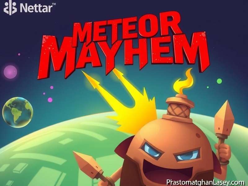 Meteor Mayhem Game Cover